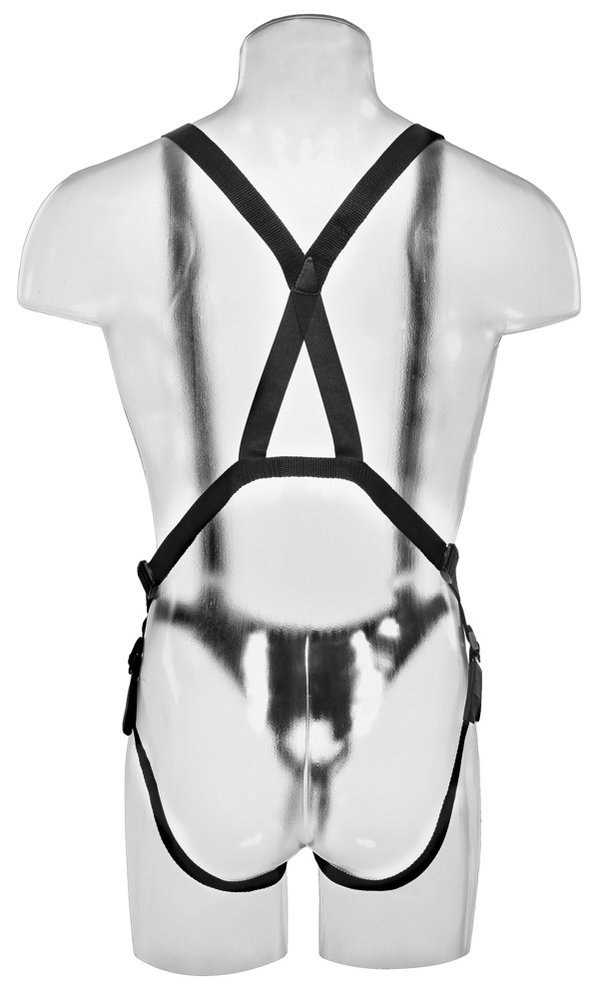 Strap-on Harness „Hollow Strap-On Suspender System“, unisex, Dildo hohl