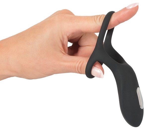 Vibro-Penisring „Vibrating Couples Ring“ mit Hodenring und Klitorisstimulator